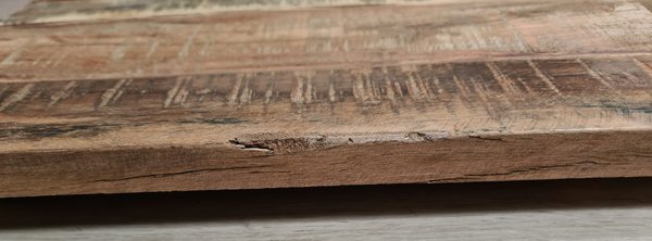 Snijplank decoratieplank oud hout vierkant M