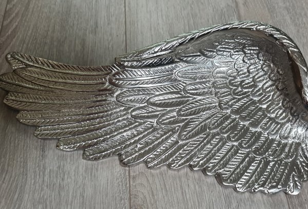 Zilveren vleugels 70 cm